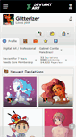 Mobile Screenshot of glitterizer.deviantart.com