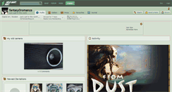 Desktop Screenshot of fantasy0romance.deviantart.com