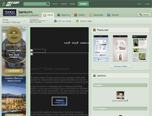 Tablet Screenshot of banicci.deviantart.com