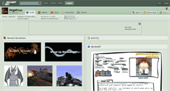 Desktop Screenshot of negaknux.deviantart.com