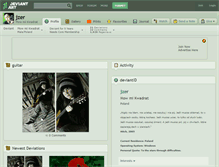 Tablet Screenshot of jzer.deviantart.com