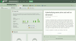 Desktop Screenshot of bullying-hurts.deviantart.com