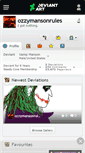 Mobile Screenshot of ozzymansonrules.deviantart.com