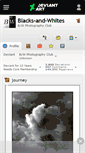 Mobile Screenshot of blacks-and-whites.deviantart.com