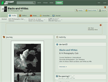 Tablet Screenshot of blacks-and-whites.deviantart.com