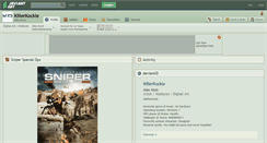 Desktop Screenshot of killerkockie.deviantart.com