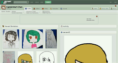 Desktop Screenshot of captainmari-chan.deviantart.com