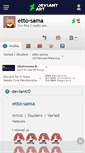 Mobile Screenshot of etto-sama.deviantart.com