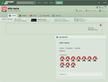 Tablet Screenshot of etto-sama.deviantart.com