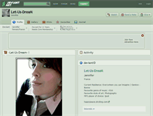 Tablet Screenshot of let-us-dream.deviantart.com