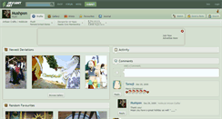 Desktop Screenshot of mushpon.deviantart.com