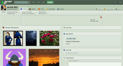 Desktop Screenshot of jackie-red.deviantart.com