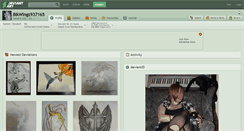 Desktop Screenshot of blkwingz937165.deviantart.com