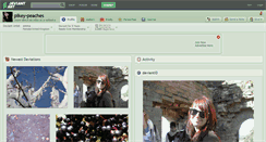 Desktop Screenshot of pikey-peaches.deviantart.com