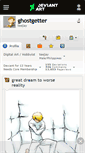 Mobile Screenshot of ghostgetter.deviantart.com