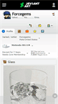 Mobile Screenshot of forcegems.deviantart.com