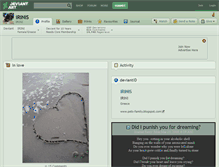 Tablet Screenshot of irinis.deviantart.com