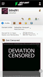Mobile Screenshot of blind91.deviantart.com