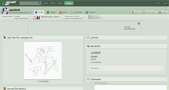 Desktop Screenshot of jacklinr.deviantart.com
