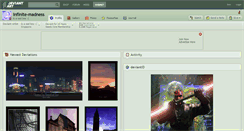 Desktop Screenshot of infinite-madness.deviantart.com