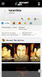 Mobile Screenshot of karanlikta.deviantart.com