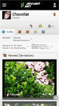 Mobile Screenshot of chocollat.deviantart.com
