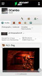 Mobile Screenshot of gcambo.deviantart.com