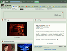 Tablet Screenshot of gcambo.deviantart.com