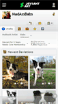 Mobile Screenshot of madassbabs.deviantart.com
