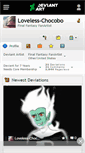 Mobile Screenshot of loveless-chocobo.deviantart.com