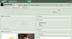 Desktop Screenshot of guiliusbelmont.deviantart.com
