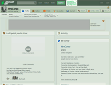 Tablet Screenshot of mrscorso.deviantart.com