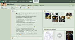 Desktop Screenshot of draco-luna.deviantart.com