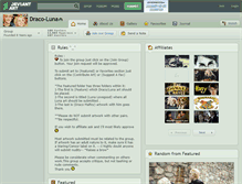 Tablet Screenshot of draco-luna.deviantart.com