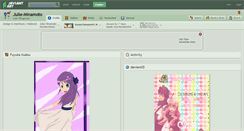 Desktop Screenshot of julie-minamoto.deviantart.com