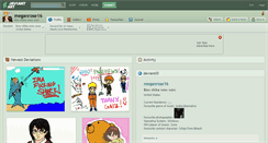 Desktop Screenshot of meganrose16.deviantart.com
