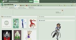 Desktop Screenshot of moonlightsiieda.deviantart.com