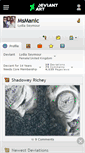 Mobile Screenshot of msmanic.deviantart.com