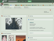 Tablet Screenshot of msmanic.deviantart.com