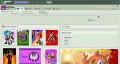 Desktop Screenshot of kslrmine.deviantart.com