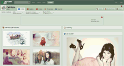 Desktop Screenshot of catriiona.deviantart.com