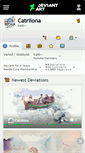 Mobile Screenshot of catriiona.deviantart.com