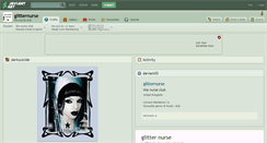 Desktop Screenshot of glitternurse.deviantart.com