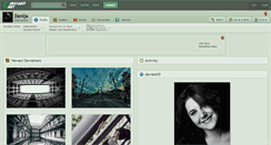 Desktop Screenshot of denija.deviantart.com