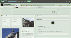 Desktop Screenshot of estheralex16.deviantart.com