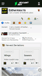 Mobile Screenshot of estheralex16.deviantart.com