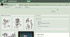 Desktop Screenshot of maya-tv.deviantart.com