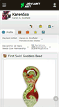 Mobile Screenshot of karensco.deviantart.com