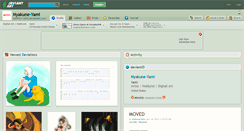 Desktop Screenshot of nyakune-yami.deviantart.com
