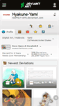 Mobile Screenshot of nyakune-yami.deviantart.com